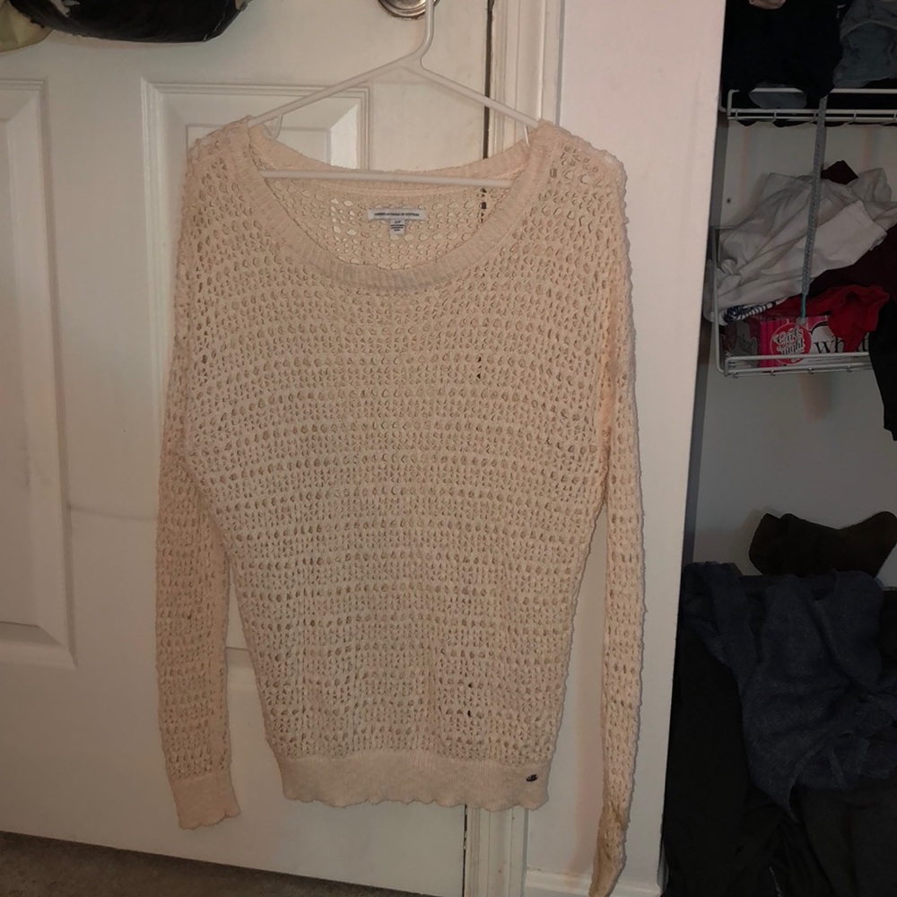 Beige sweater!